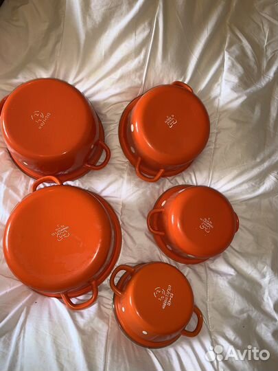 Набор кастрюль 5 шт СССР