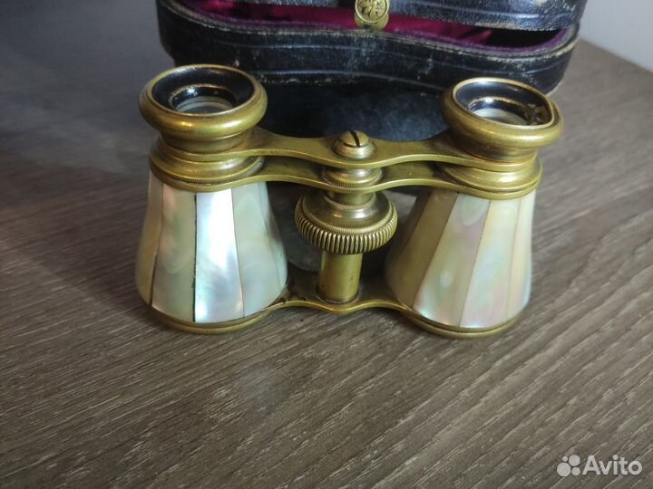 Претцель и Борхарт. Бинокль театральный перламутр