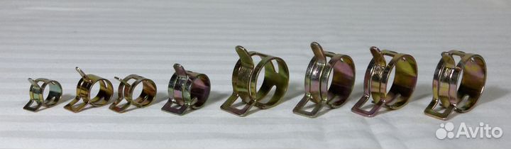 Пружинные самозажимные хомуты