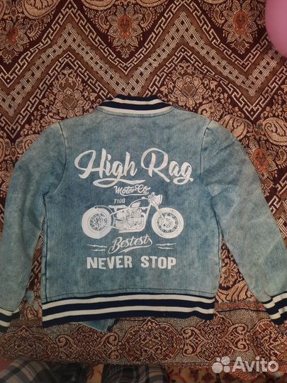 Джинсовая кофта