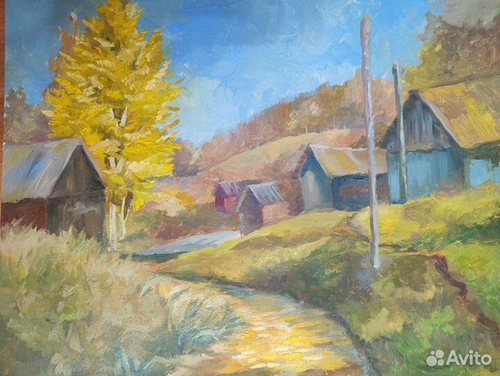 Продаю картину маслом, пейзаж