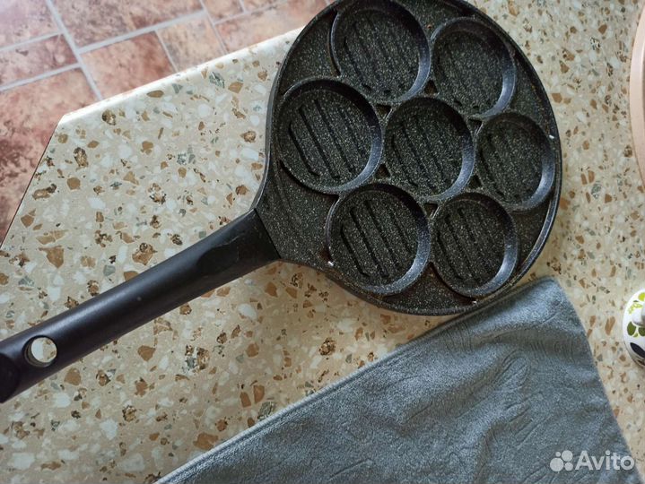 Сковорода гриль для оладьев, котлет
