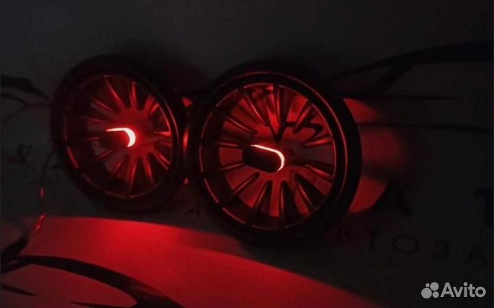 Дефлектора в стиле AMG с LED подсветкой