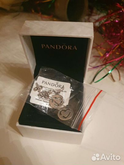 Пандора pandora серьги