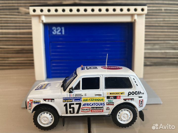 Модель автомобиля Нива Париж Дакар