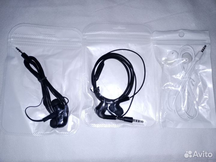 Наушники проводные с микрофоном