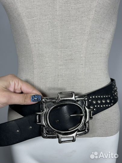 Женский кожаный ремень под винтаж new rock