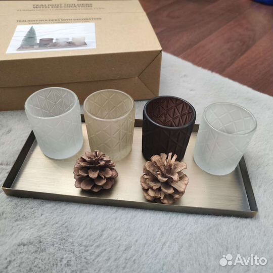 Новый декор jysk подсвечник фигурки стоппер ведро