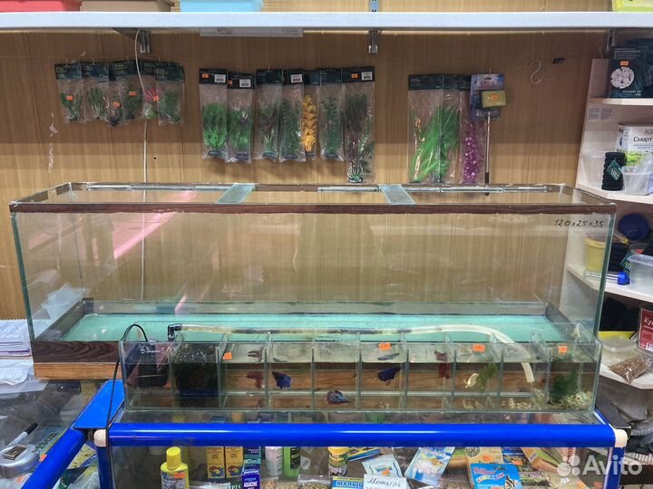 Аквариум б/у 105л из 8мм