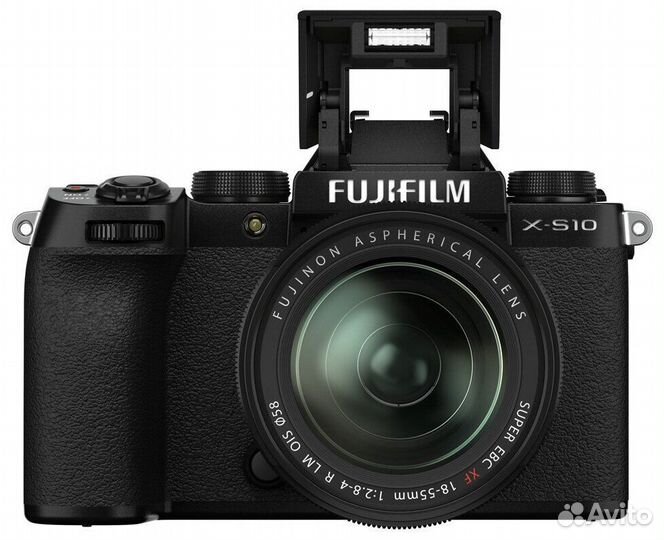 Fujifilm X-S10 kit 18-55 Black новый (гарантия)