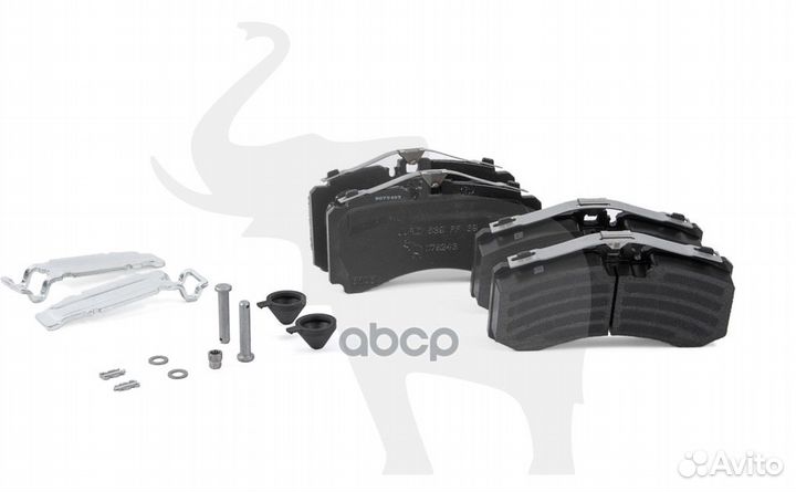 Колодки тормозные 1178243 schmitz