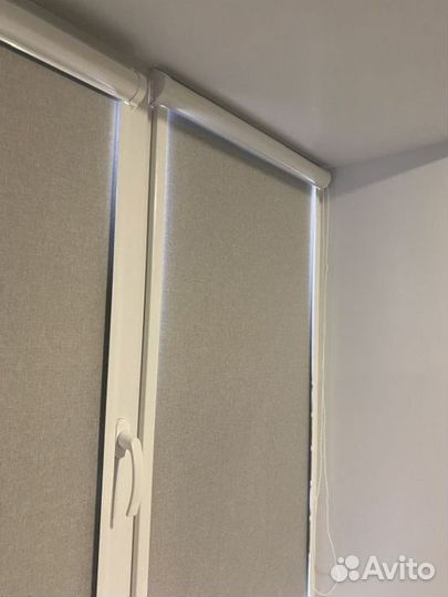 Рулонные шторы блэкаут в коробе ршк-6504