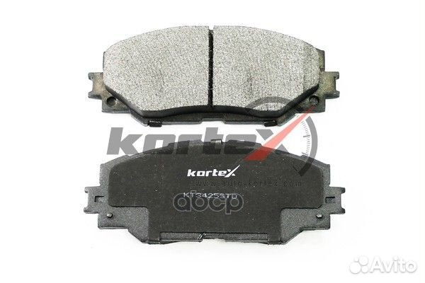 Колодки тормозные дисковые KT3425STD kortex