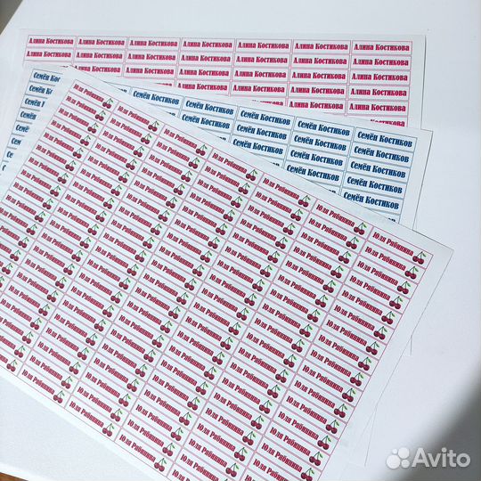 133 термонаклейки для темных и светлых тканей