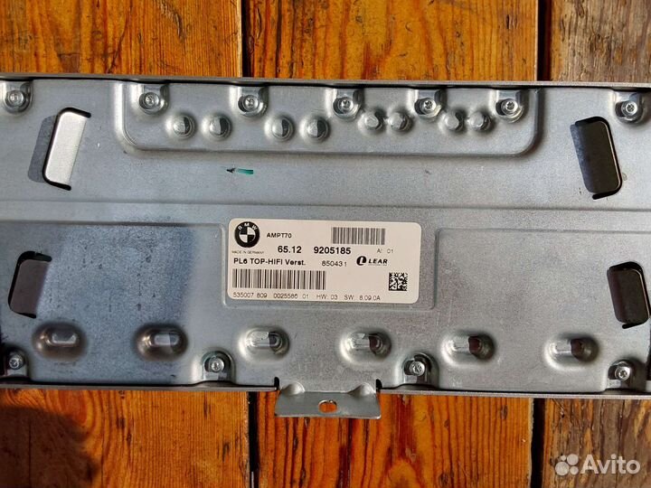 Усилитель звука top hifi bmw x5 x6