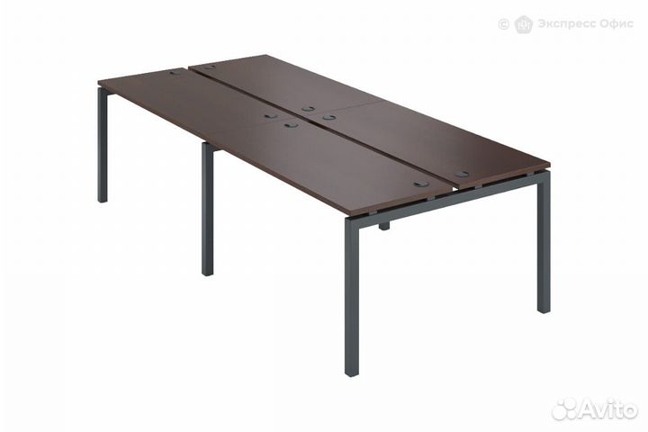 Стол-бенч двойной на 4 рабочих места Арго амб-003