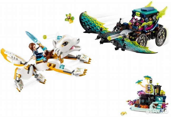 Lego Elves бой м/у Эмили и Ноктурой набор №41195