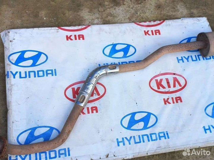 Выхлопная система глушитель Киа Рио 3