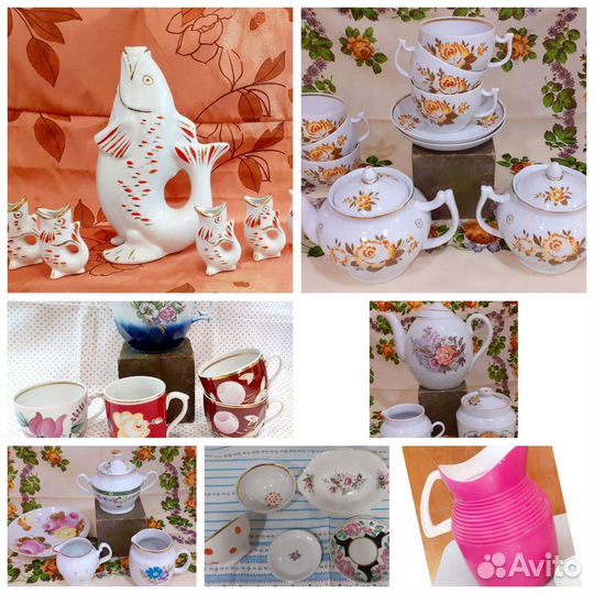 Посуда разная СССР