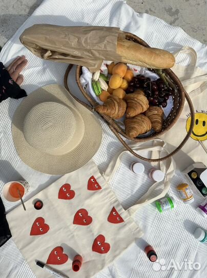 Выездной Мастер-класс по росписи футболки шоппера