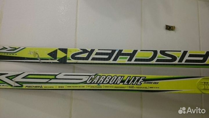 Беговые лыжи классика 197 Fischer RCS carbonlite