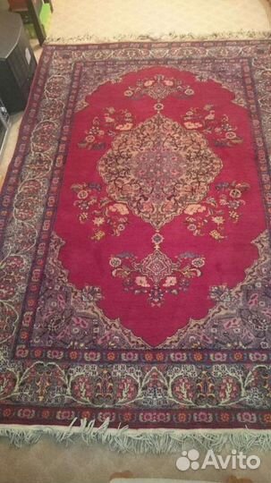 Антиквариат Иранский ковер шерстяной ручной работы