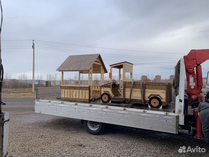 Детский уличный домик для садика