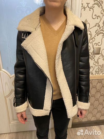 Дубленка подростку 44 размер