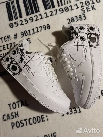 Nike air force 1 x comme des garcons x supreme