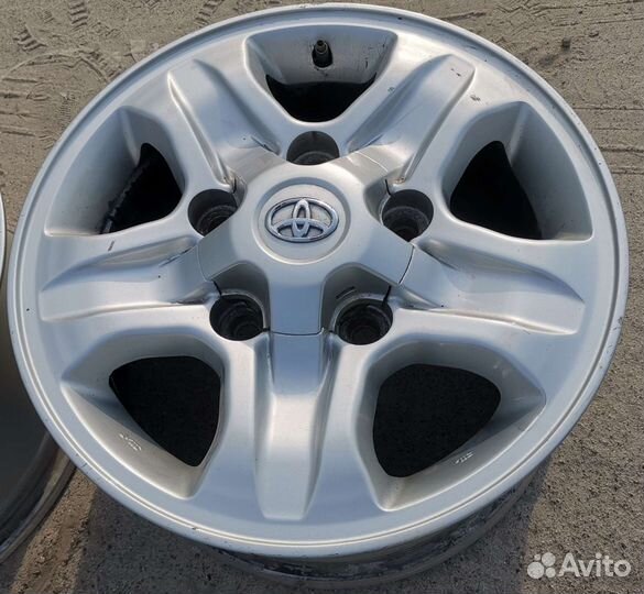 Оригинальные диски Toyota Land Cruiser r16 - 4шт