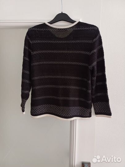 Кардиган черно-белый в стиле Шанель Per Una р. 46