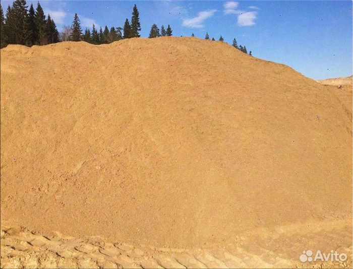 Песок намывной