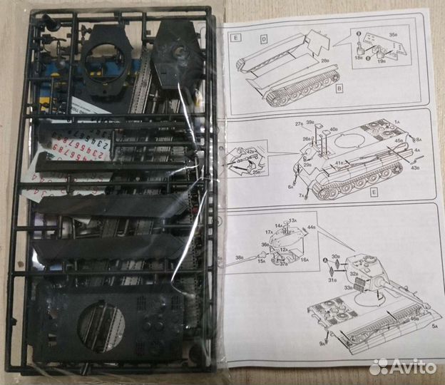 Техника модель танка Italeri 182 King Tiger