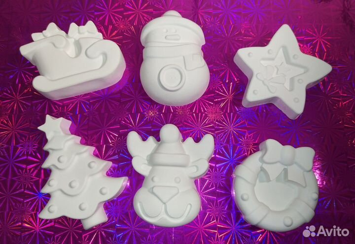 Гипсовые фигурки для раскрашивания