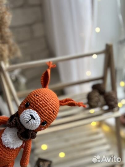 Мягкая игрушка белка