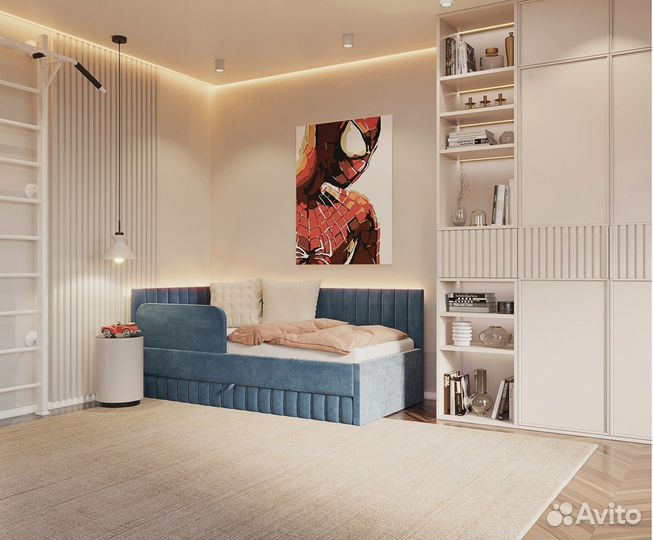 Мягкая кровать-диван Ричи и Ричи лайт