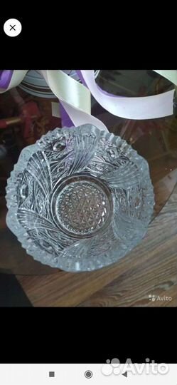 Ладья и Хрустальная ваза СССР