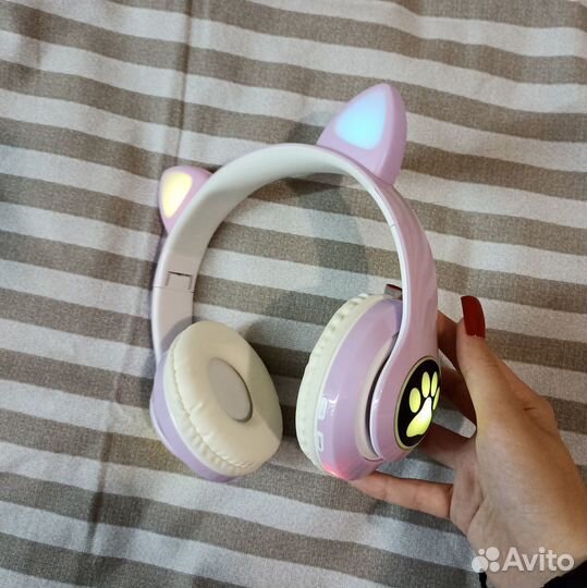 Беспроводные наушники с ушками