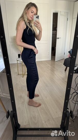 Брюки с лампасами H&M размер L