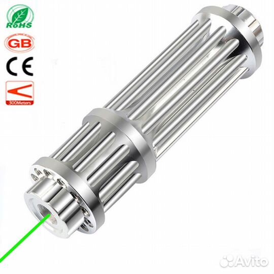 Лазер мощный зеленый