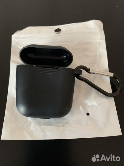 Чехол для Airpods 1/2 с карабином
