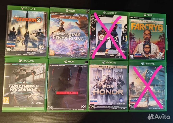 Игры xbox one диски