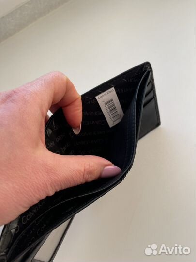 Кошелек мужской кожаный новый