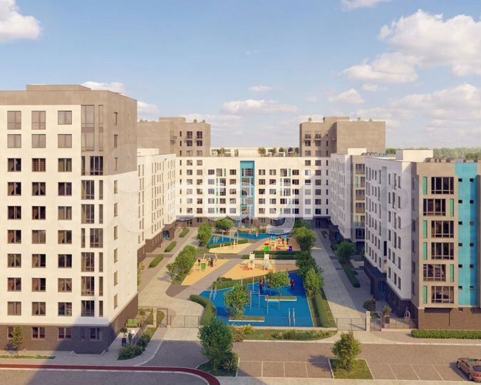 2-к. квартира, 66,7 м², 3/10 эт.