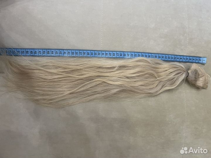 Волосы на заколках 100гр 55 см