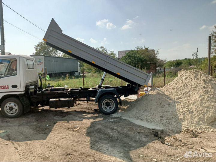 Песок.Доставка сыпучих стройматериалов