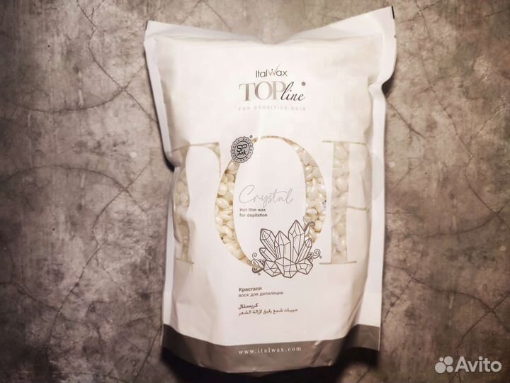 Воск горячий плёночный Italwax Кристалл 750гр