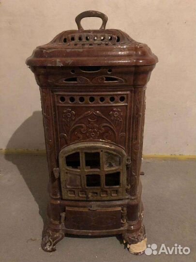 Печь камин дровяная