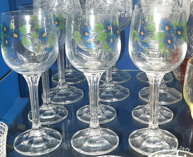 Хрусталь, стекло,фужеры, вазы и.т.д