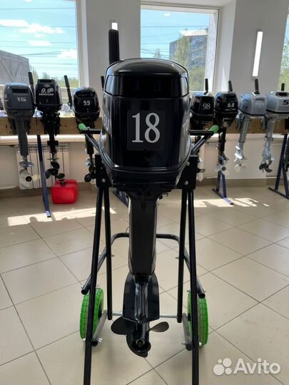 Лодочный мотор Tohatsu (Тохатсу) M 18 (+доки 9.9)